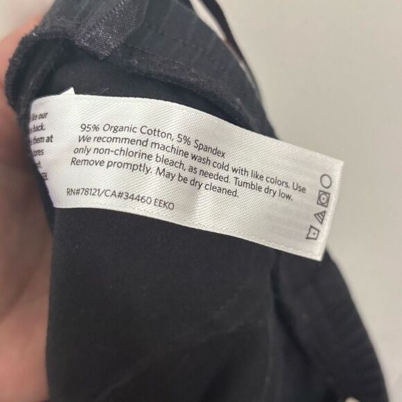 Eileen Fisher Black Cropped Pants Small - Picture 4 of 4